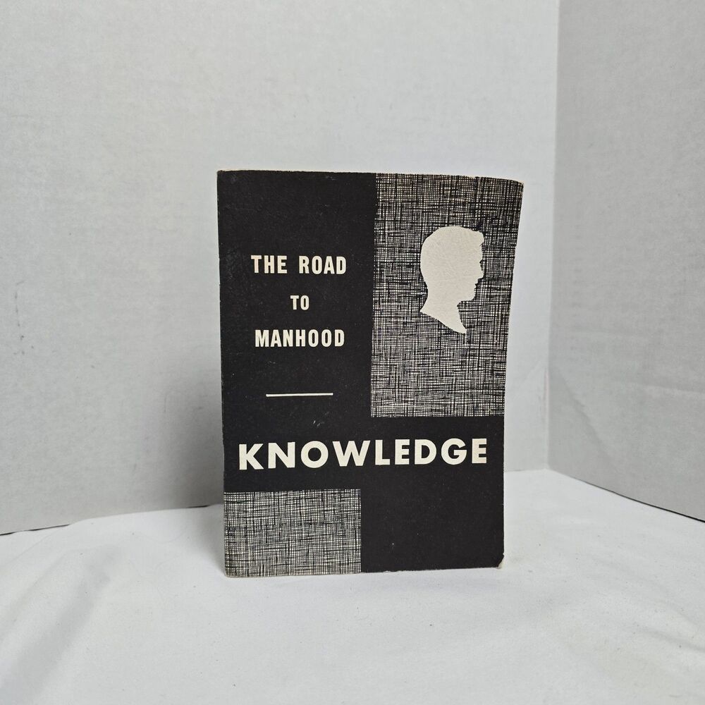 The Road To Manhood 'Father and Son KNOWLEDGE' 1967 C. Edward Alexander VTG Illu